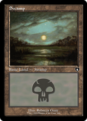 Swamp (CMM-444) - Commander Masters Foil
