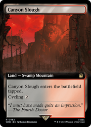 Canyon Slough (WHO-482) - Doctor Who: (Extended Art) Foil