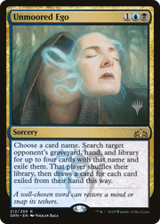 Unmoored Ego (PPTHB-212P) - Guilds of Ravnica Promos
