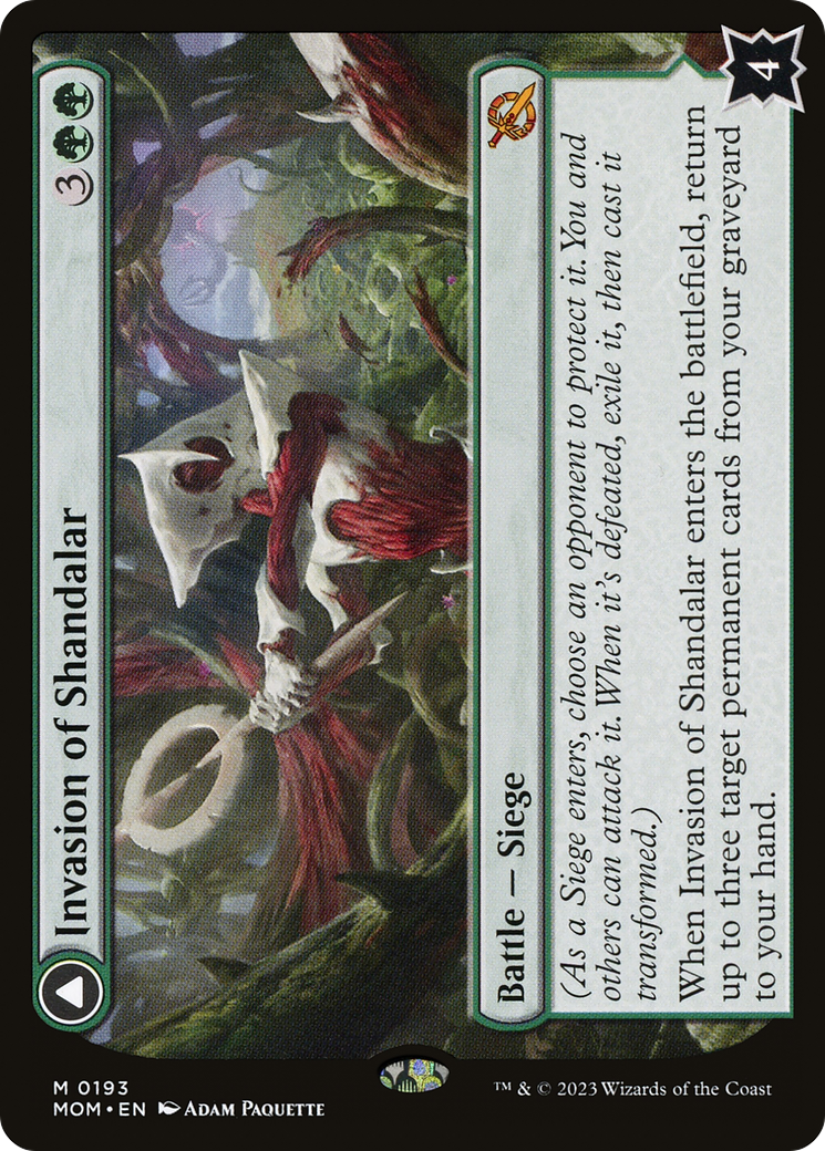 Invasion of Shandalar // Leyline Surge (MOM-193) - March of the Machine