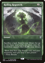 Roiling Regrowth (PPZNR-390) - Zendikar Rising Foil
