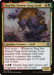 Targ Nar, Demon-Fang Gnoll (AFR-234) - Adventures in the Forgotten Realms