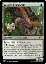 Basking Broodscale (MH3-145) - Modern Horizons 3: (devoid) Foil