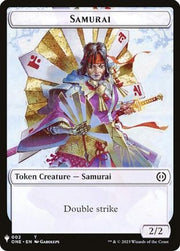 Samurai // Clue Double-Sided Token (LIST-2 // 40) - The List Reprints