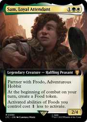 Sam, Loyal Attendant (LTC-090) - Tales of Middle-earth Commander: (Extended Art) Foil