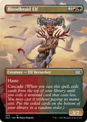 Bloodbraid Elf (2X2-373) - Double Masters 2022 (Borderless)