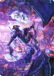 Thousand-Faced Shadow // Thousand-Faced Shadow (ANEO-037) - Neon Dynasty Art Series (Borderless)