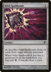 Nihil Spellbomb (SOM-187) - Scars of Mirrodin Foil