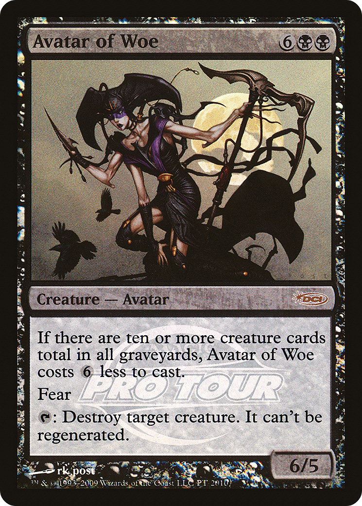 Avatar of Woe (PTP-2010) - Pro Tour Promos Foil