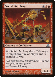 Orcish Artillery (10E-220) - Tenth Edition Foil
