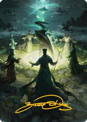 Cryptolith Rite Art Card (Gold-Stamped Signature) (AAINR-014) - Art Series: Innistrad Remastered
