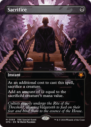 Sacrifice (SPG-069) - Special Guests (Borderless) Foil
