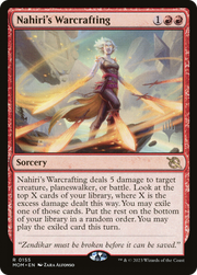 Nahiri's Warcrafting (PPMOM-155P) - March of the Machine Promos Foil