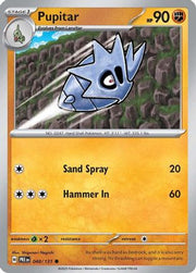 Pupitar 048/131  - Reverse Holofoil SV Prismatic Evolutions - Common