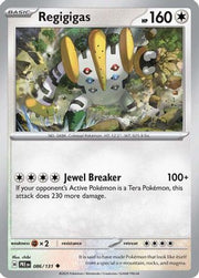 Regigigas 086/131  SV Prismatic Evolutions - Uncommon