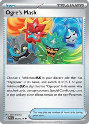 Ogre's Mask 118/131  SV Prismatic Evolutions - Uncommon