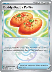 Buddy-Buddy Poffin (Poke Ball Pattern) 101/131  - Holofoil SV Prismatic Evolutions - Uncommon