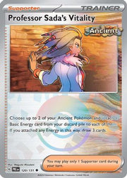 Professor Sada's Vitality (Poke Ball Pattern) 120/131  - Holofoil SV Prismatic Evolutions - Uncommon
