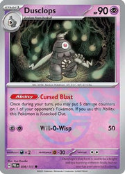Dusclops (Master Ball Pattern) 036/131  - Holofoil SV Prismatic Evolutions - Common