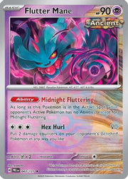 Flutter Mane (Master Ball Pattern) 043/131  - Holofoil SV Prismatic Evolutions - Rare