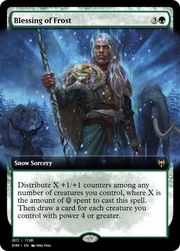Blessing of Frost (PRM-88344) - Magic Online Promos: (snow)