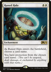 Runed Halo (M21-032) - Core Set 2021 Foil