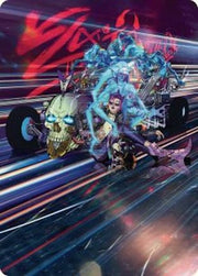 Midnight Mangler Art Card (AADFT-038) - Art Series: Aetherdrift