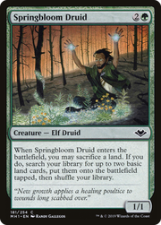 Springbloom Druid (MH1-181) - Modern Horizons Foil