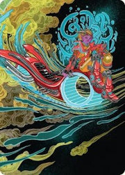 Cloudspire Skycycle Art Card (AADFT-044) - Art Series: Aetherdrift