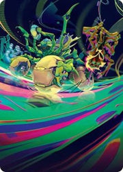 Thundering Broodwagon Art Card (AADFT-048) - Art Series: Aetherdrift