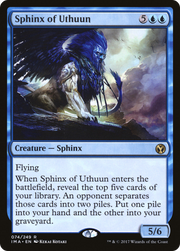 Sphinx of Uthuun (IMA-074) - Iconic Masters Foil