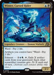 Winter, Cursed Rider (PPDFT-228) - Promo Pack: Aetherdrift Foil