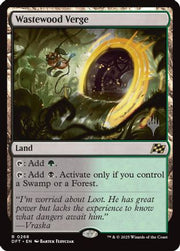 Wastewood Verge (PPDFT-268) - Promo Pack: Aetherdrift Foil