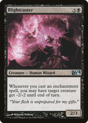 Blightcaster (M14-086) - Magic 2014