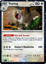 Slaking (Cosmos Holo) 162/193  - Holofoil Miscellaneous Cards & Products - Rare