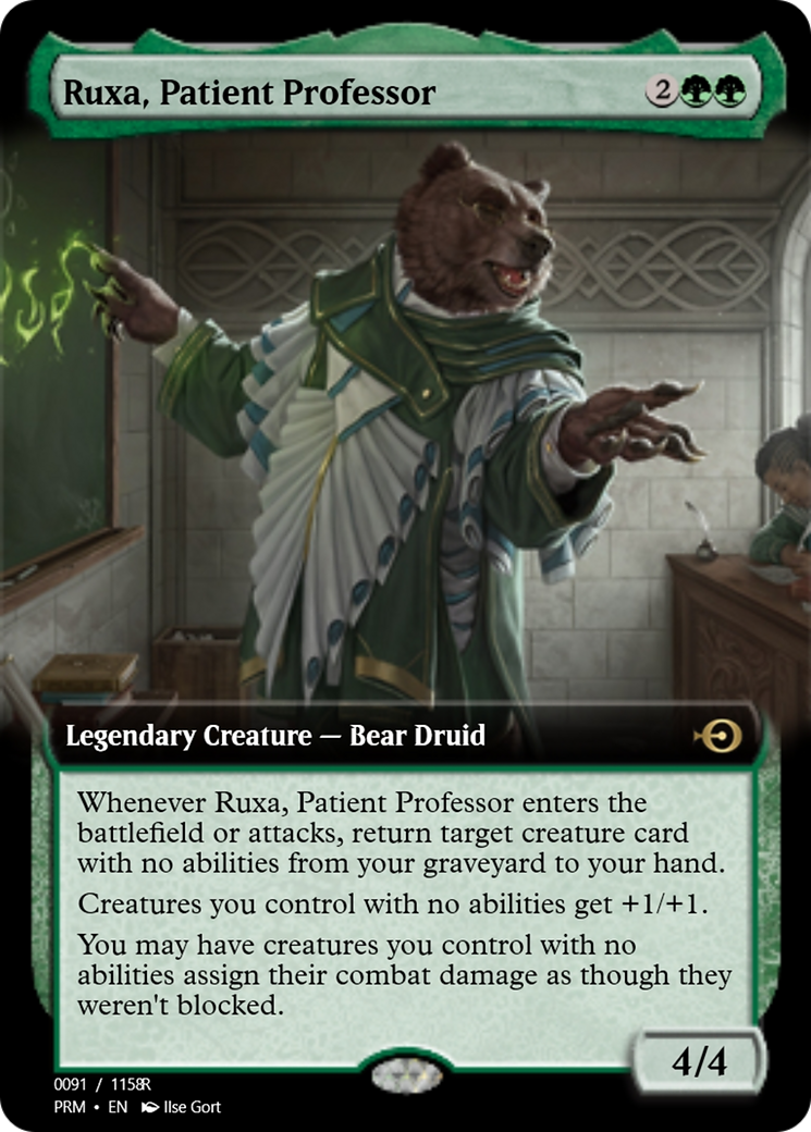 Ruxa, Patient Professor (PRM-90154) - Magic Online Promos Foil