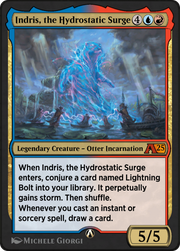 Indris, the Hydrostatic Surge (YBLB-025) - Alchemy: Bloomburrow