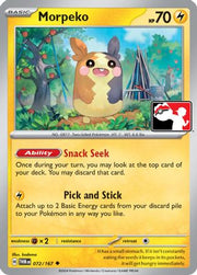 Morpeko 072  Prize Pack Series Cards - Uncommon