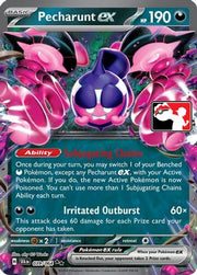 Pecharunt ex 039  - Holofoil Prize Pack Series Cards - Double Rare