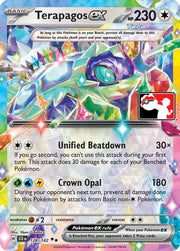 Terapagos ex 128/142  - Holofoil Prize Pack Series Cards - Double Rare