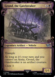 Grond, the Gatebreaker (LTR-540) - The Lord of the Rings: Tales of Middle-earth: (Showcase)