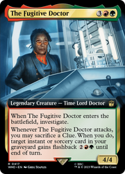 The Fugitive Doctor (WHO-417) - Doctor Who: (Extended Art) Foil