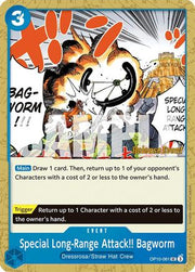 Special Long-Range Attack!! Bagworm (OP10-061) - Royal Blood Release Event Cards