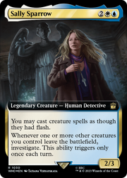 Sally Sparrow (WHO-1030) - Doctor Who: (Extended Art) Foil