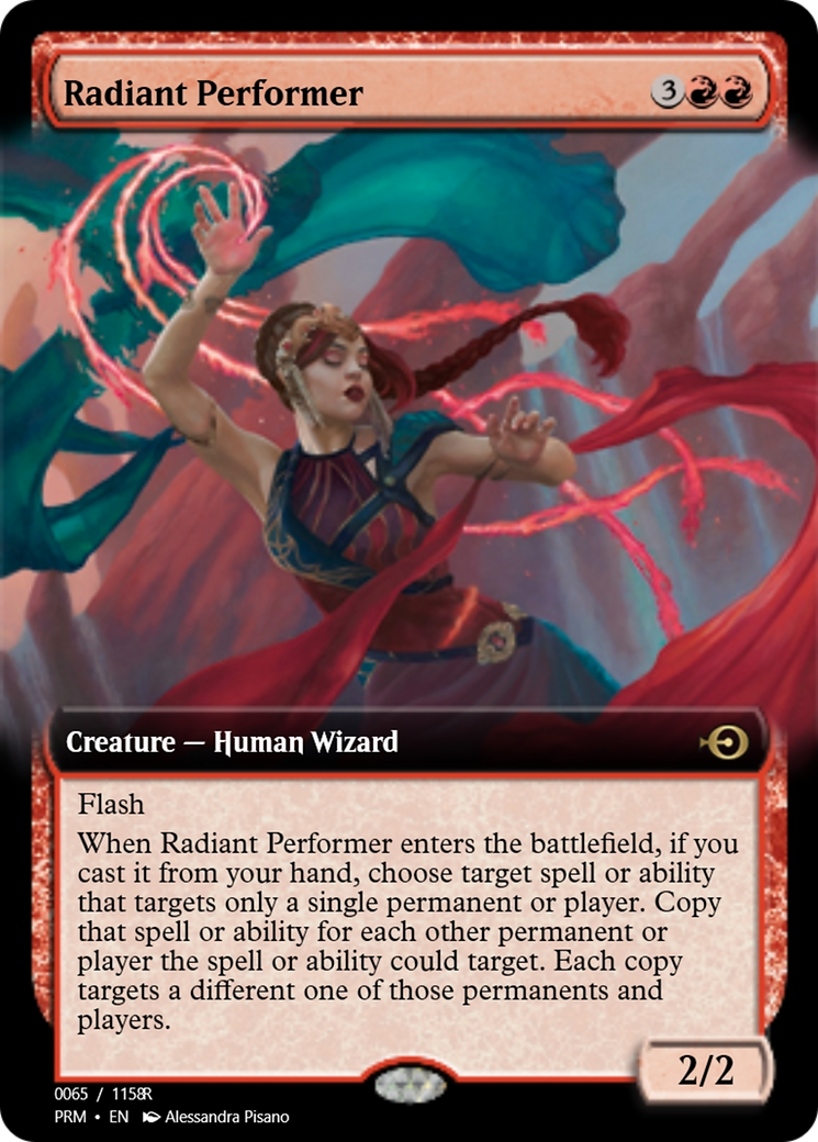 Radiant Performer (PRM-90102) - Magic Online Promos Foil