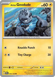 Alolan Geodude 044/159  SV09 Journey Together - Common