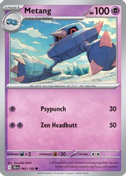 Metang 062/159  - Reverse Holofoil SV09 Journey Together - Common