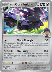 Hop's Corviknight 108/159  SV09 Journey Together - Uncommon