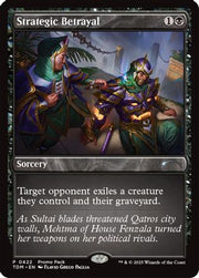 Strategic Betrayal (PPTDM-422) - Promo Pack: Tarkir: Dragonstorm Foil
