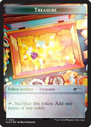 Treasure Token (1432) (Rainbow Foil) (SLD-1432) - Secret Lair Drop Series Foil